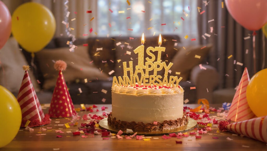 Romantic 1st Anniversary Images Download