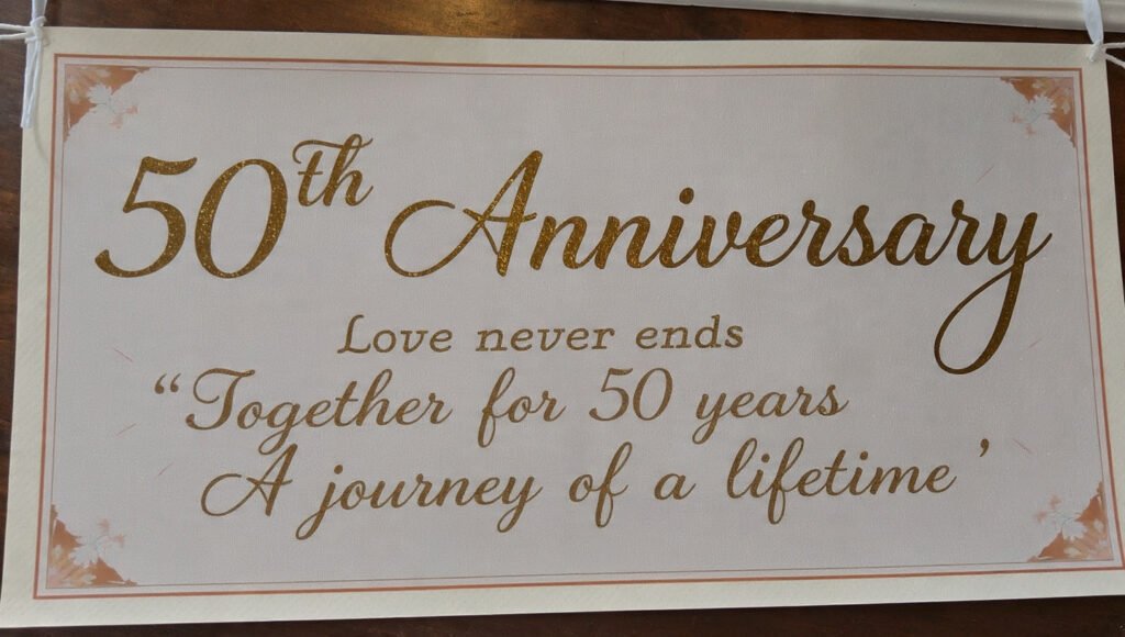 Golden Jubilee Anniversary Quotes Images