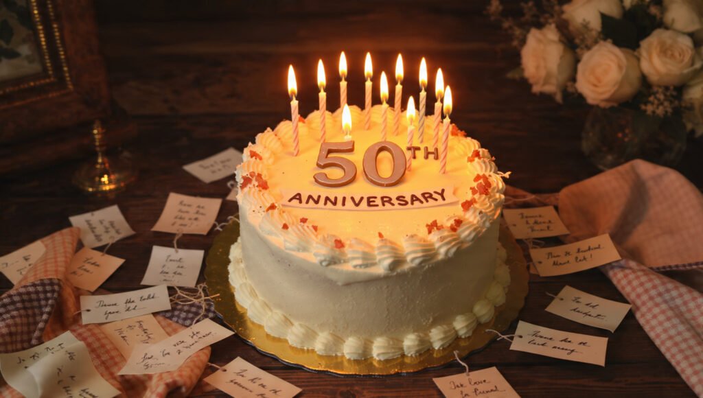 Golden Wedding Anniversary Images with Quotes