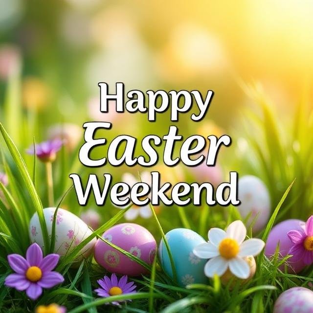 Elegant Easter Weekend Images Collection