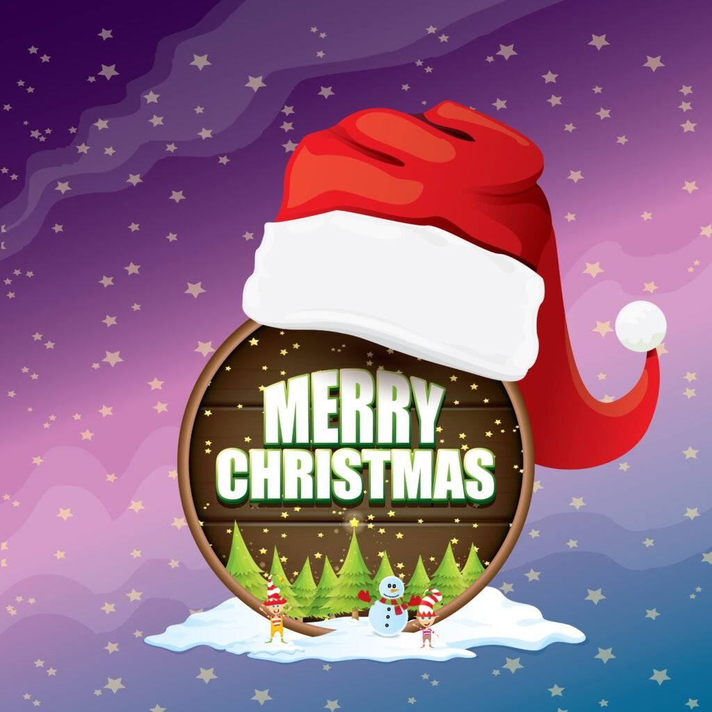 Beautiful Merry Christmas GIF animations in HD
