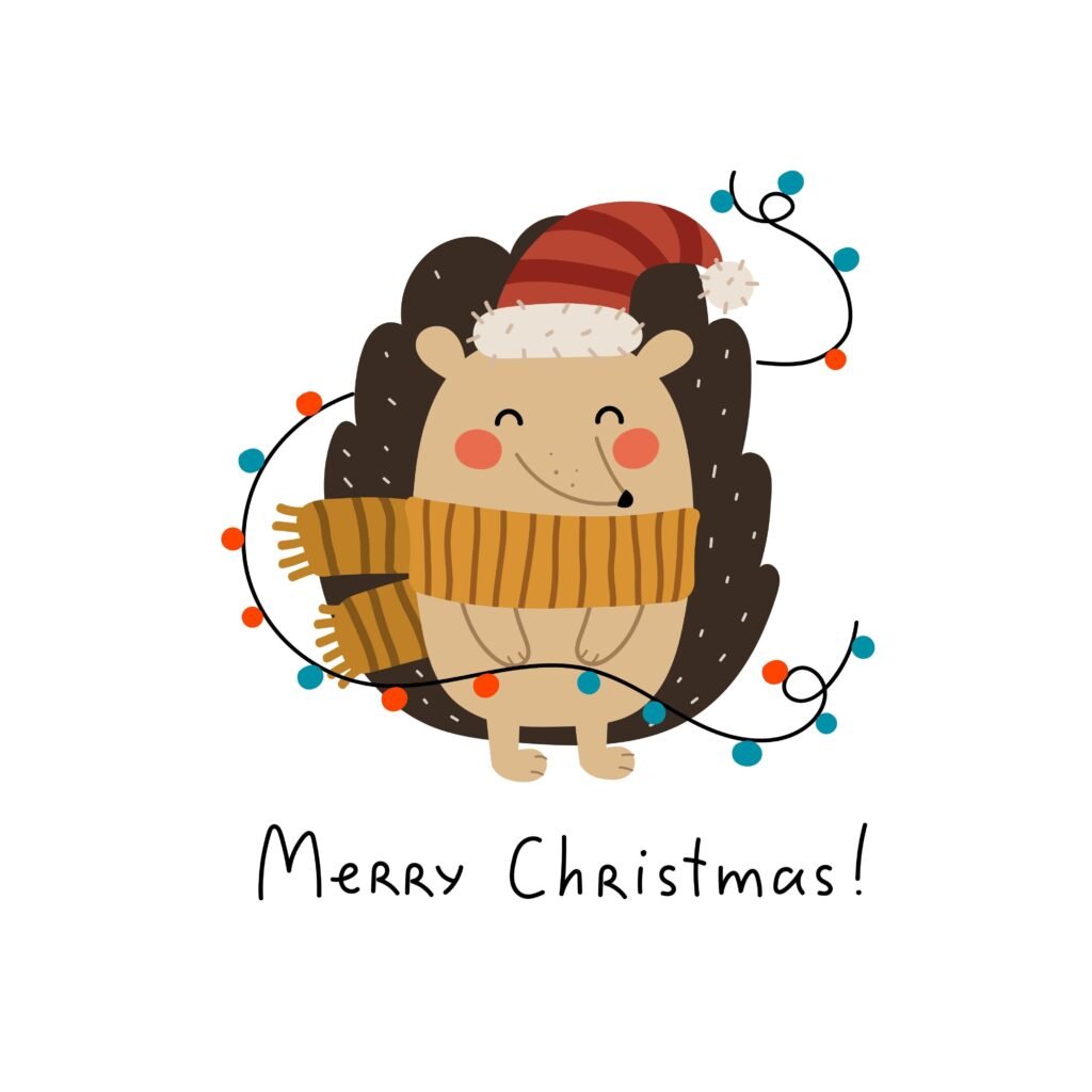Motion graphic Christmas images for festive joy