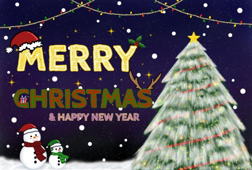 Shine and sparkle animated Christmas image set