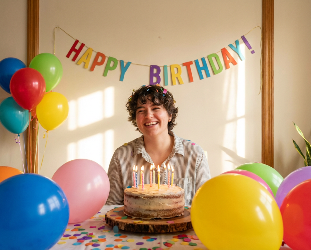 Latest happy birthday images HD with cake