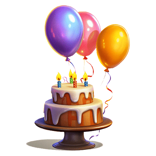 Lovely happy birthday animated GIF pics