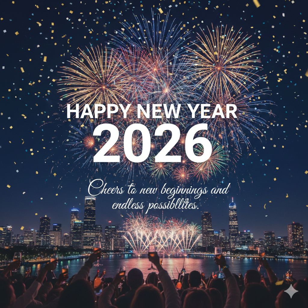 Stunning New Year 2026 images with joyful quotes