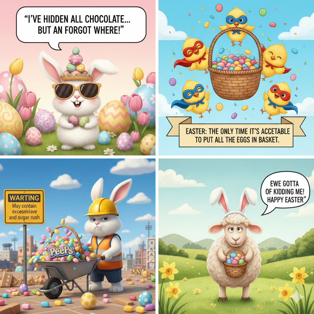 Easter Fun Quotes Images for Light Moments