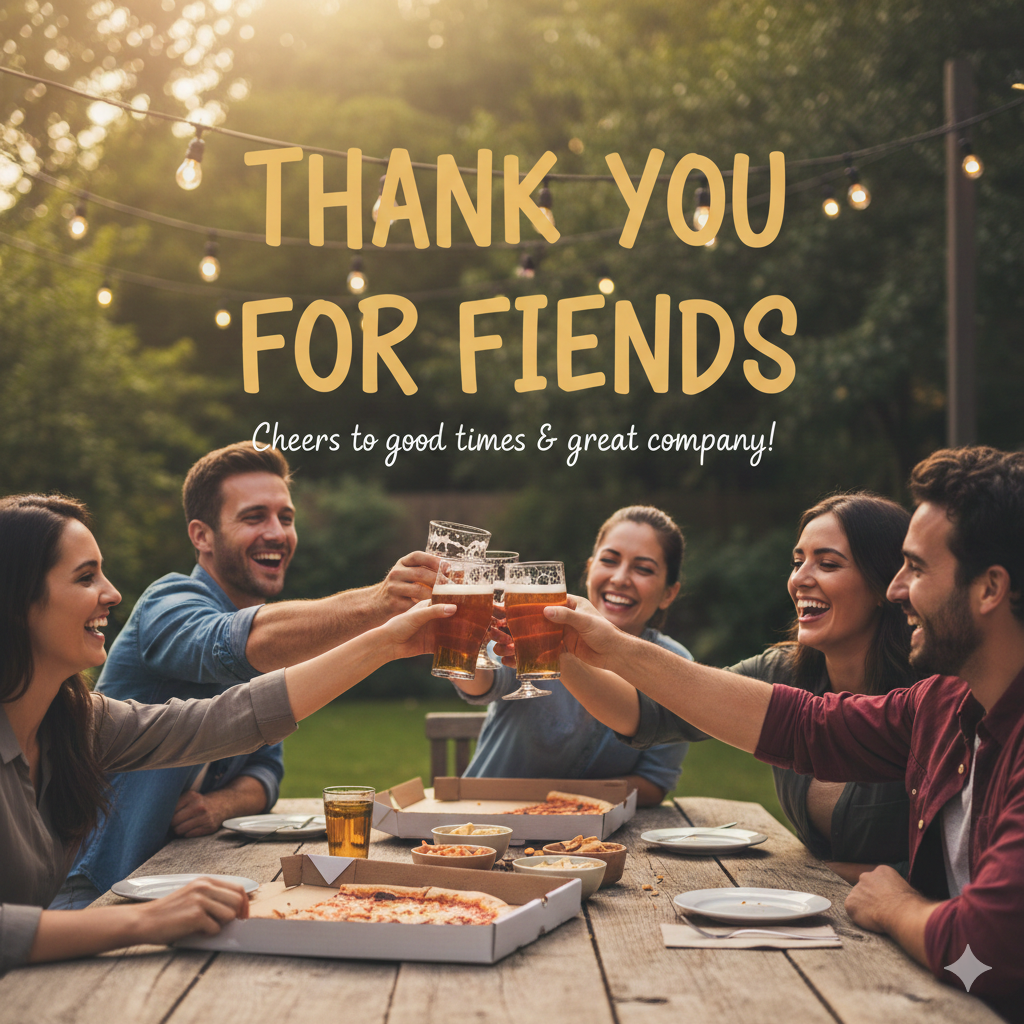 Thank You Friend Images for Social Media