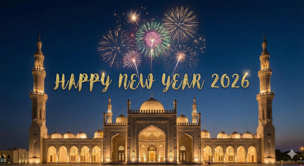 2026 New Year wishes quote status image