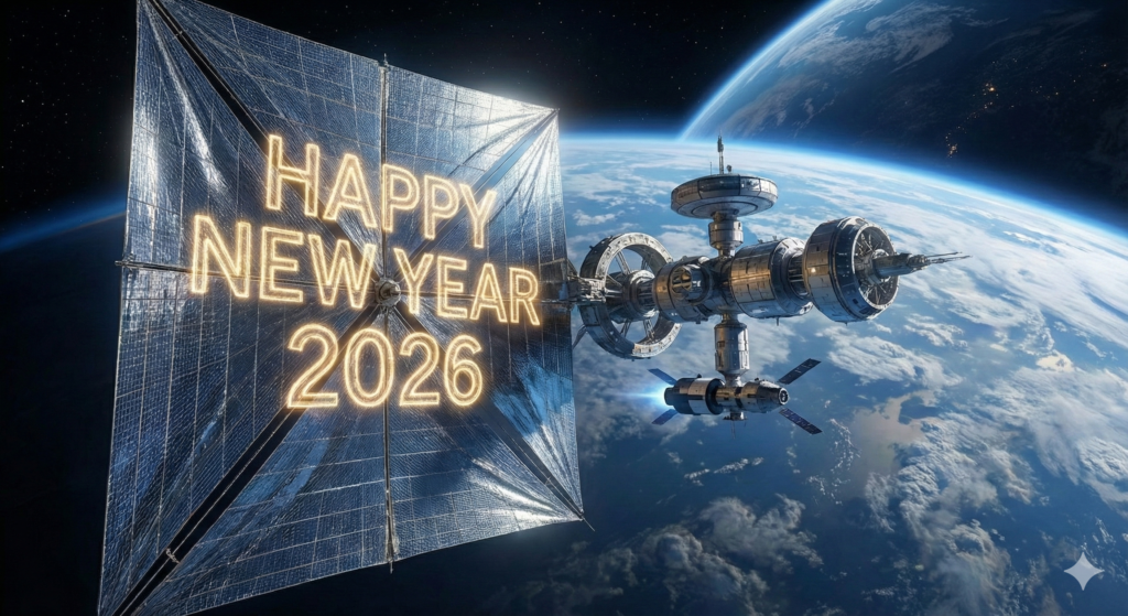 Free New Year 2026 greeting card visuals