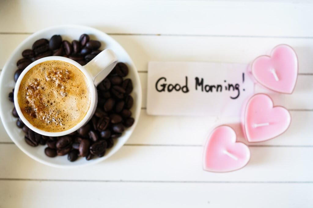 Morning Coffee Love Wishes Images