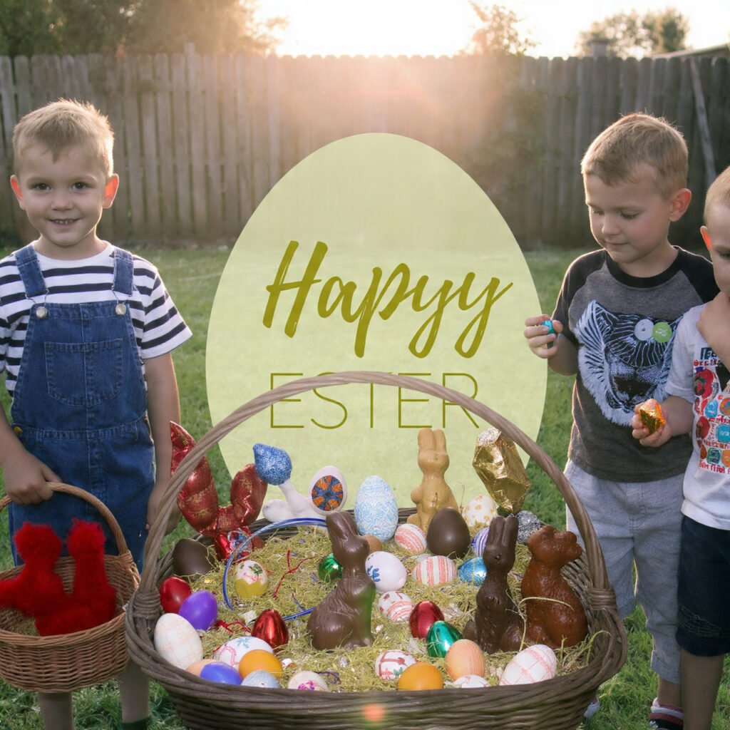 Easter joy images for young believers