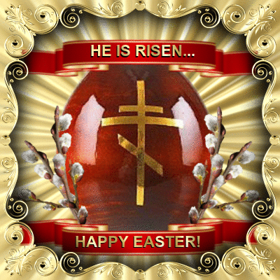 Spiritual Easter Jesus Risen Animation
