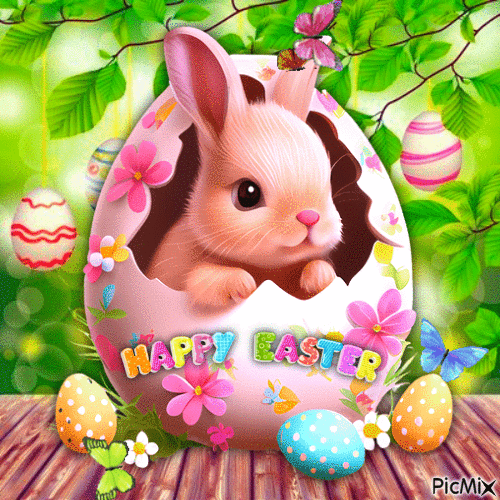 Risen Lord Easter GIF Image Set
