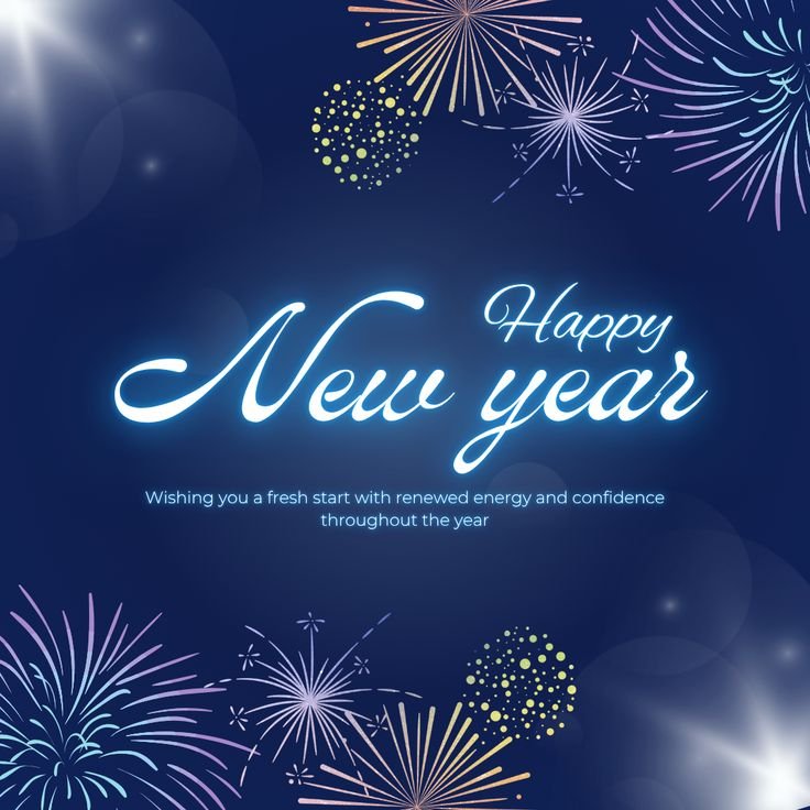 HD Happy New Year 2026 greetings with powerful sayings