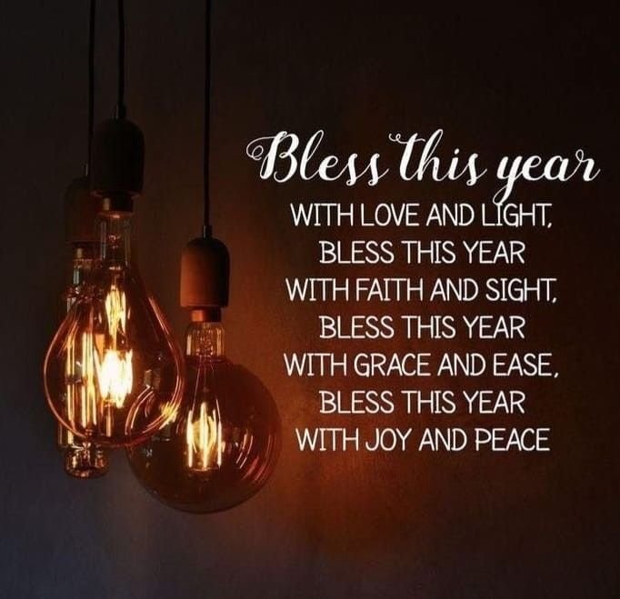 2026 New Year blessings prayer theme picture
