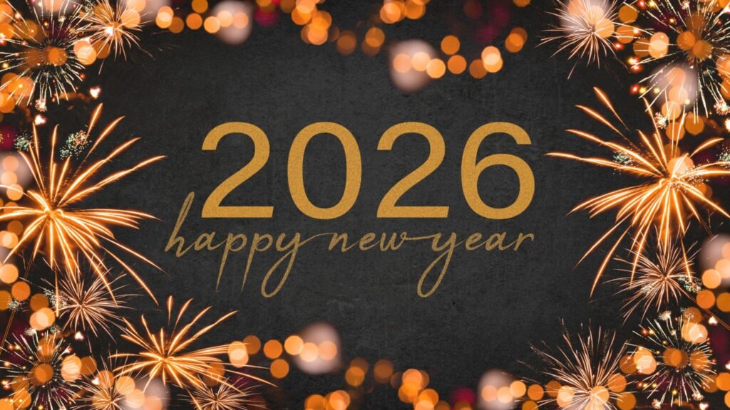Happy New Year Eve 2026 night celebration image