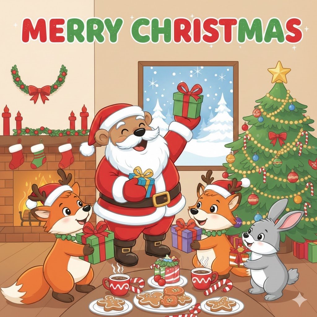 HD Christmas cartoon characters free download