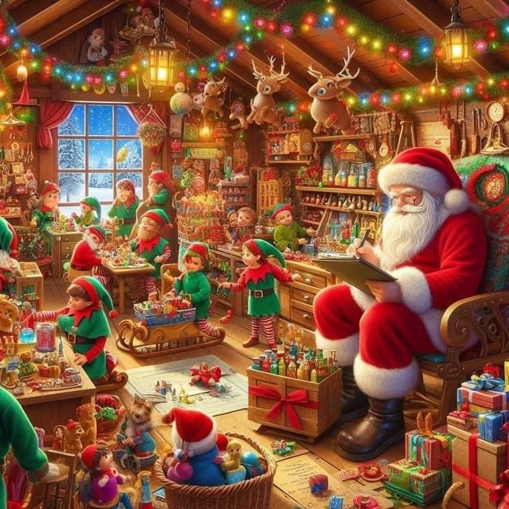 Download adorable Christmas cartoon graphics