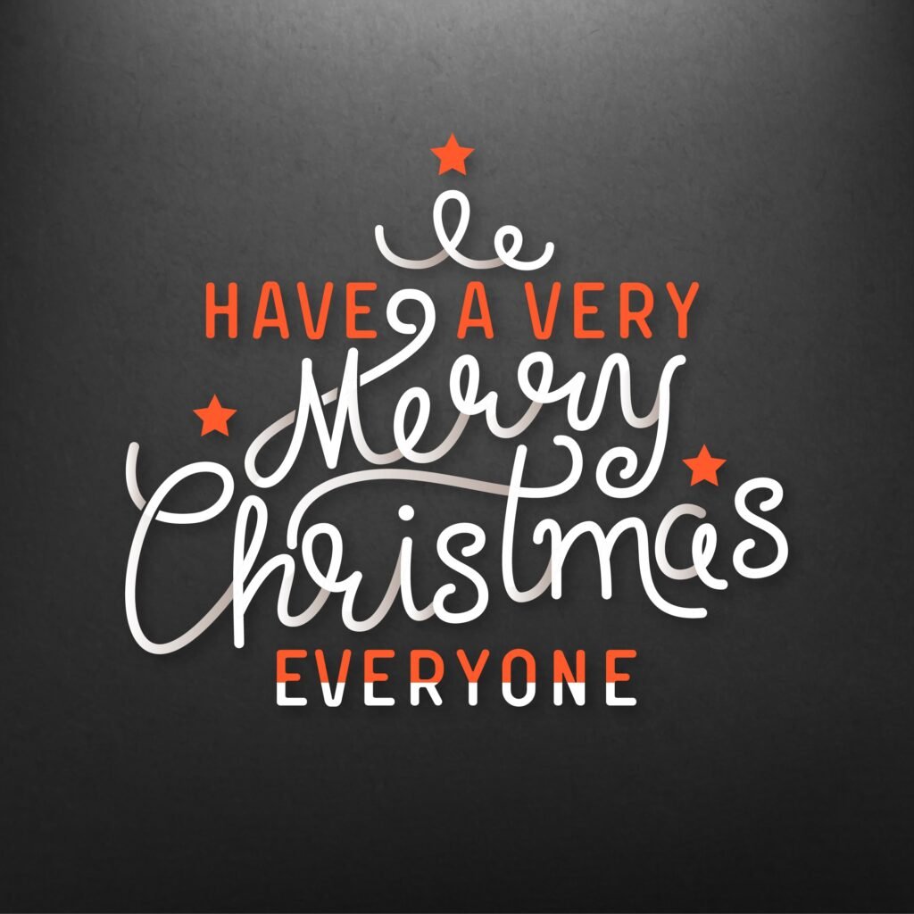 Colorful Merry Christmas Eve backgrounds