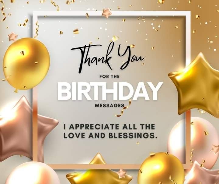 Thank you for birthday wishes image with flowers