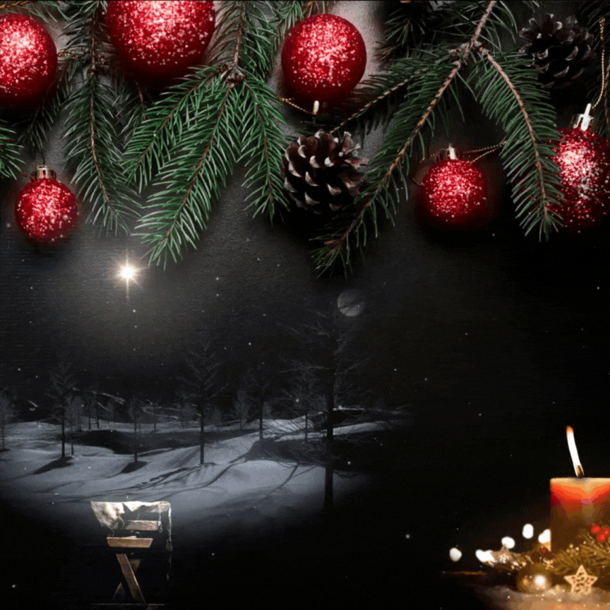 Entertaining Merry Christmas GIF animations