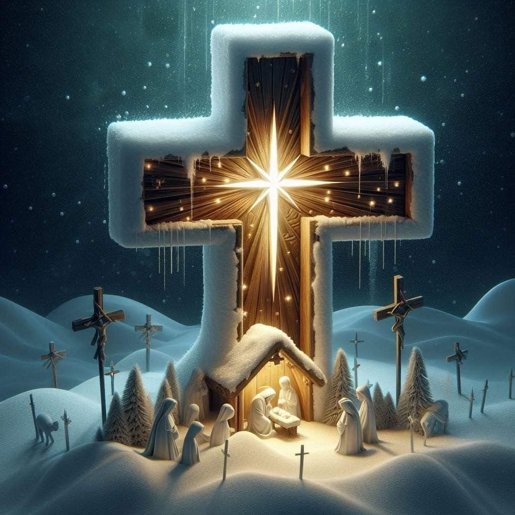 Vintage holy family Christmas pictures in HD