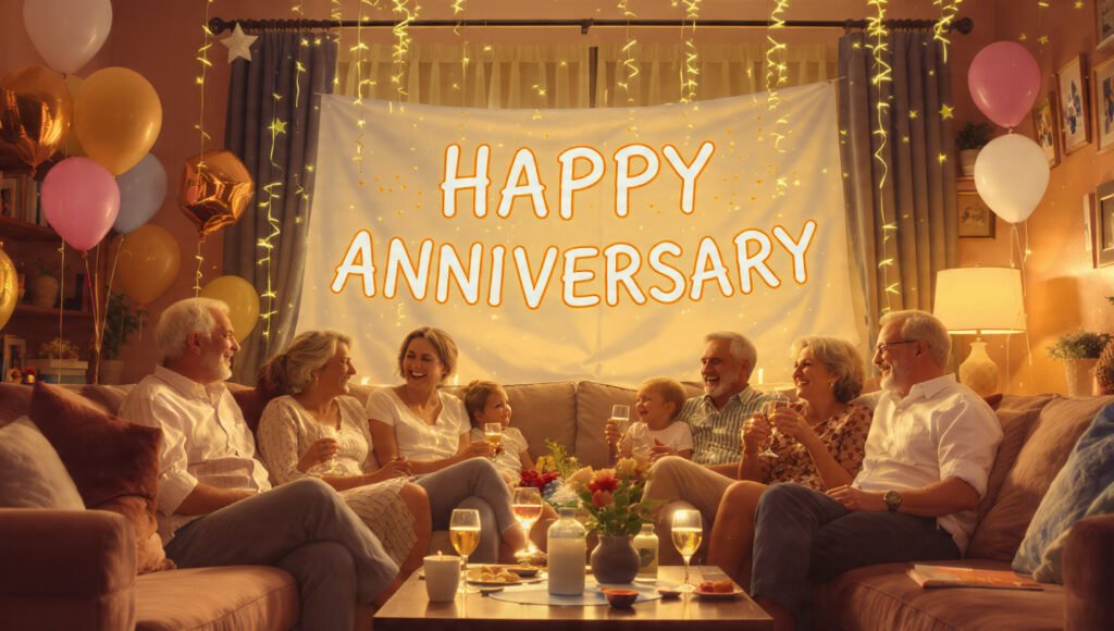 Warm Happy Anniversary Images for Parents