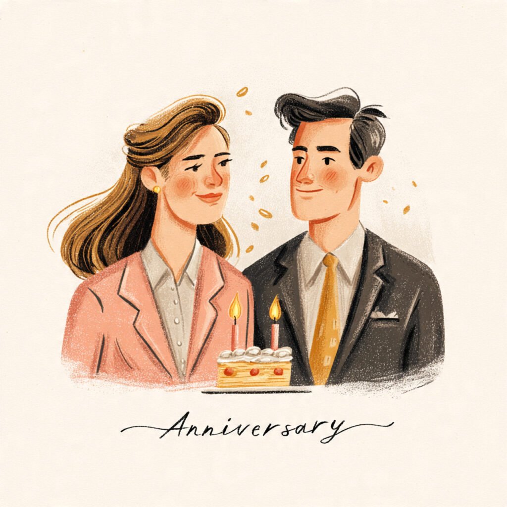 Heartfelt Anniversary Greetings for Friends and Colleagues
