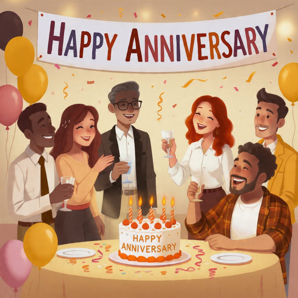 Heartfelt Anniversary Wishes for Friends and Colleagues