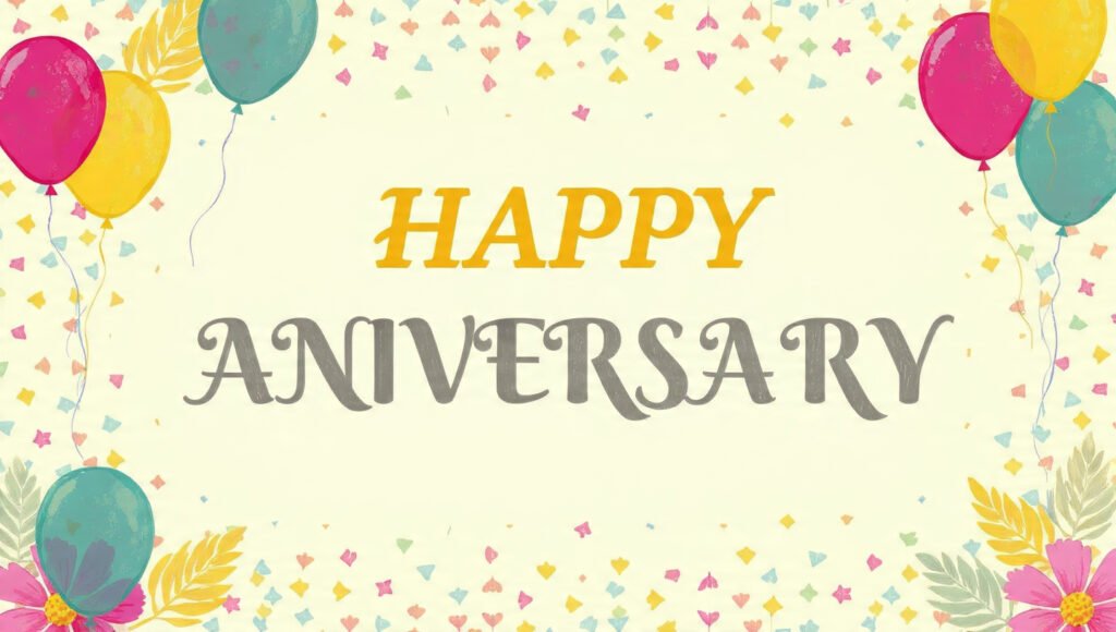 Friendly Anniversary Wishes for Colleagues and Friends