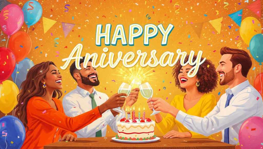Perfect Anniversary Wishes for Friends & Colleagues