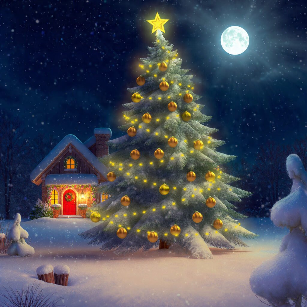 Merry Christmas GIF-style images for WhatsApp