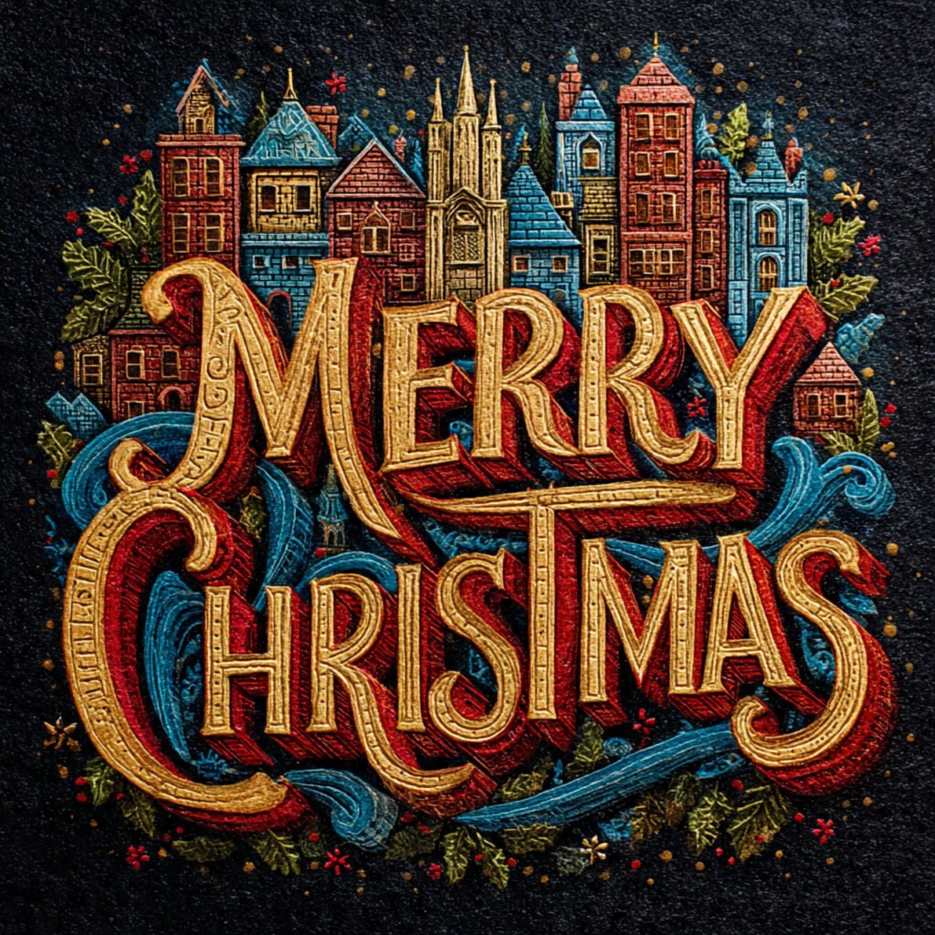 Lovely Christmas wishes visuals for social media