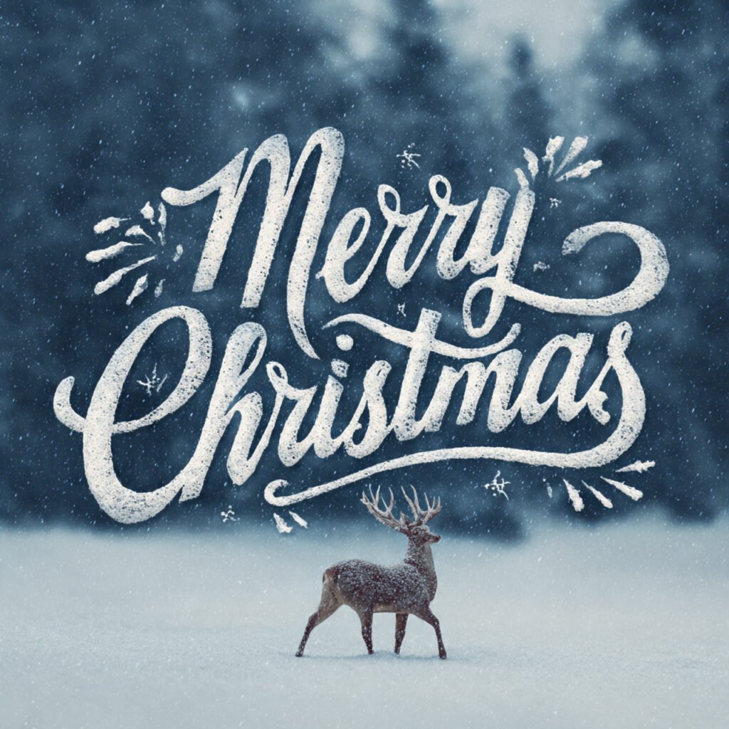 Charming Merry Christmas wish images with quotes