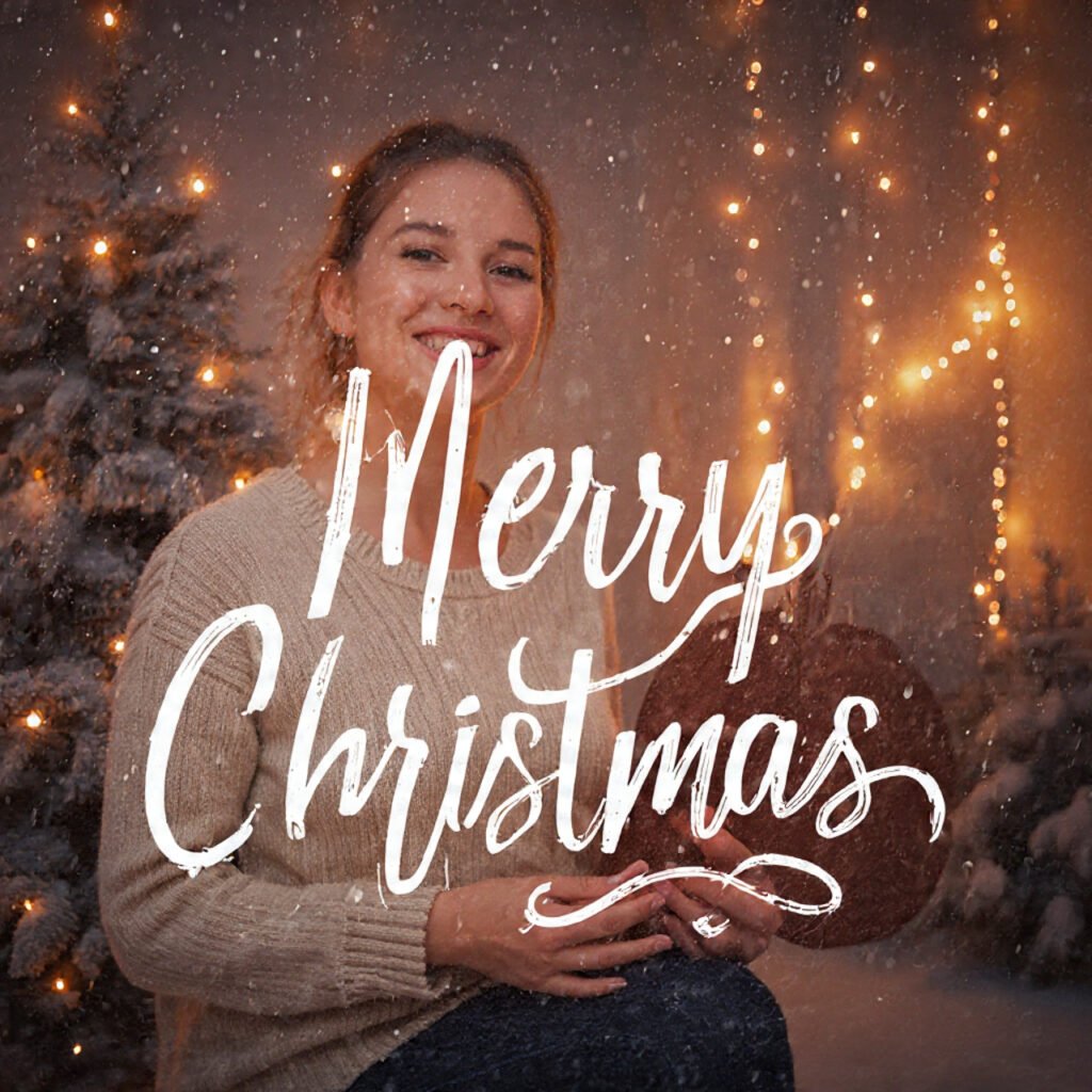 Stylish Merry Christmas wish pictures for sharing