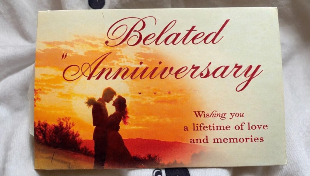 Happy Belated Anniversary Couple Images
