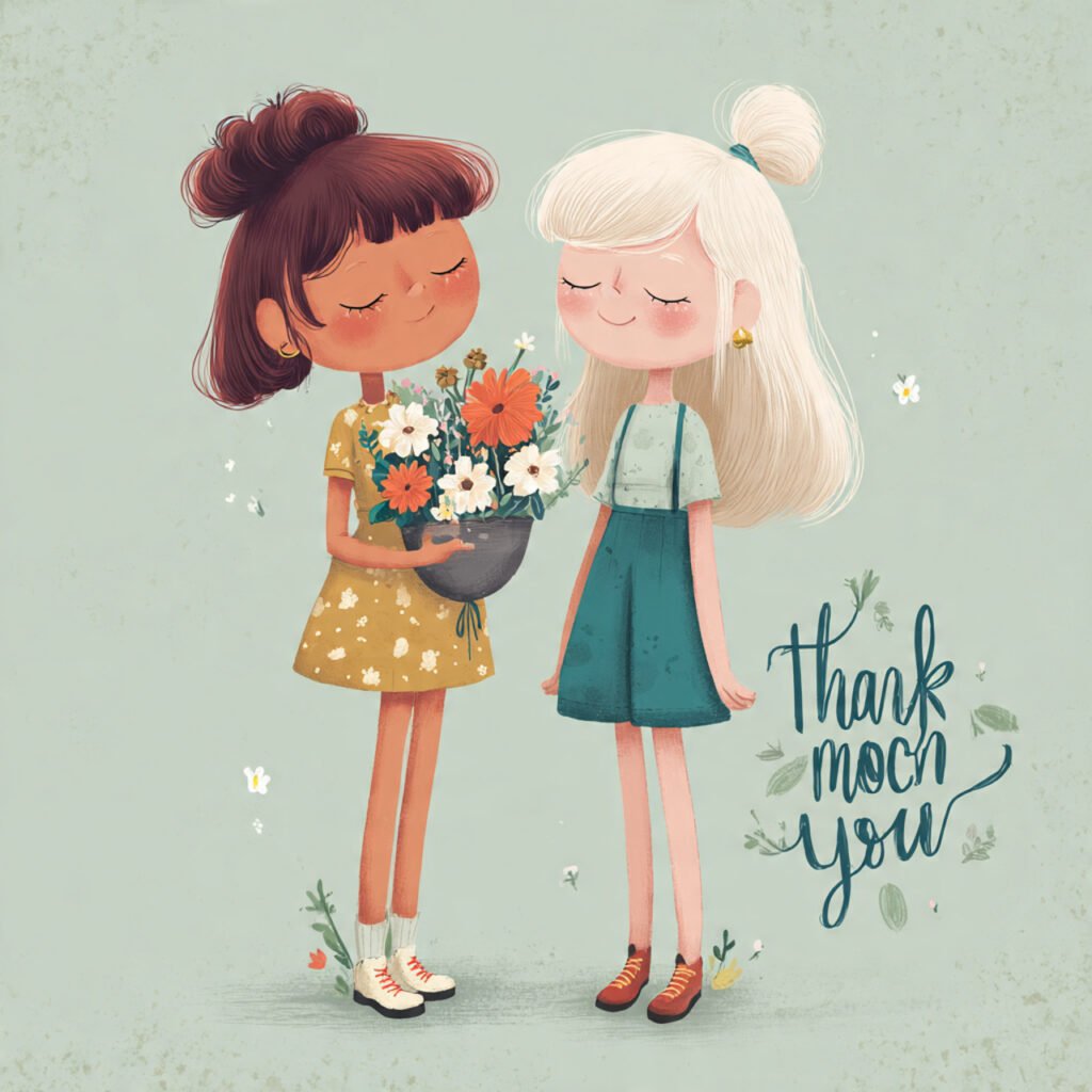 Stylish Thank You Images for Girls’ Vibes