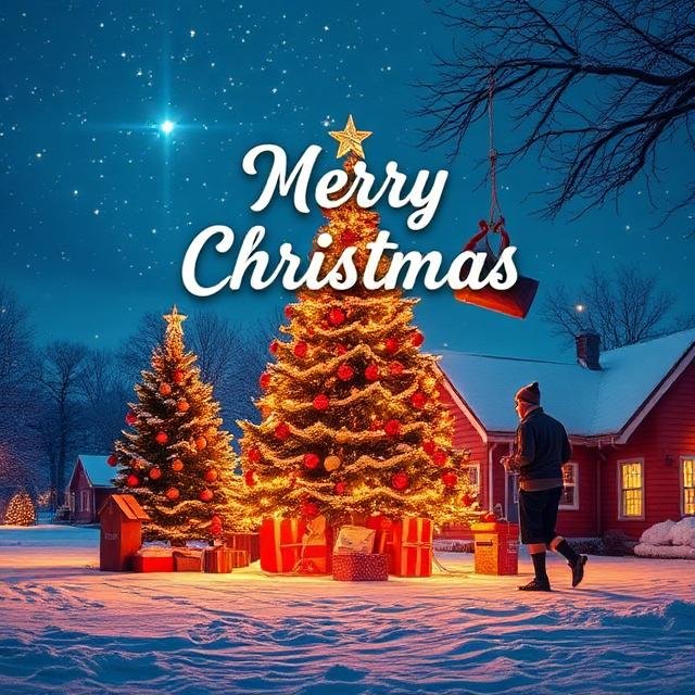Download classic Merry Christmas greeting photos