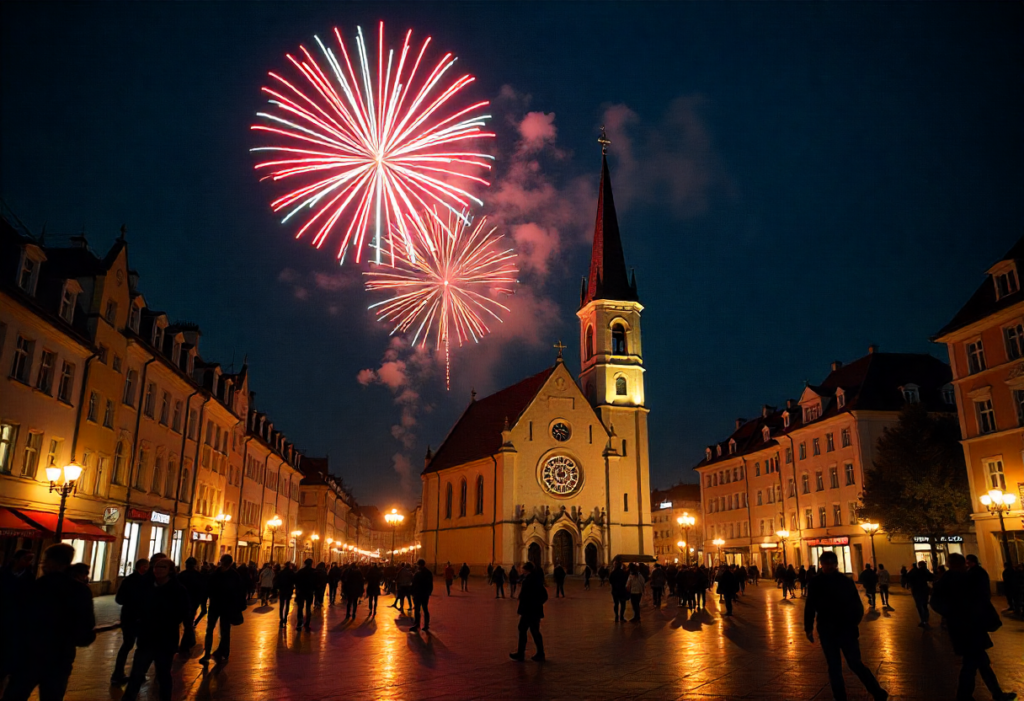 Happy New Year 2026 prayer hands blessings picture