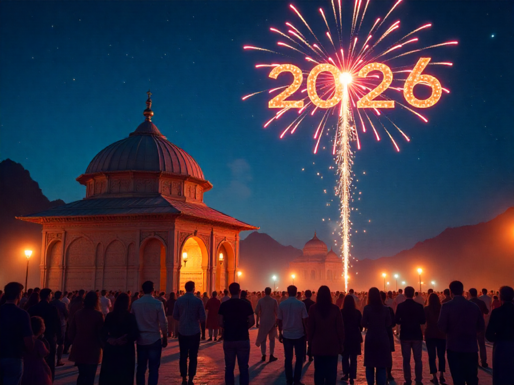 Happy New Year 2026 devotional message greeting