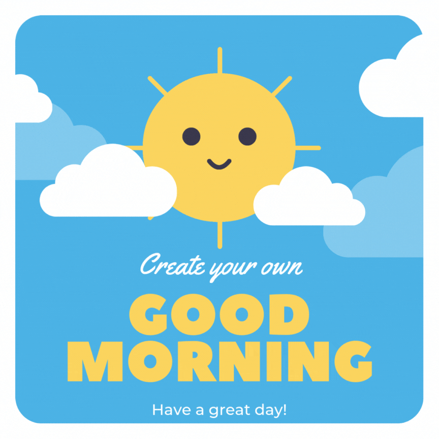 Lovely Special Good Morning Wishes GIF
