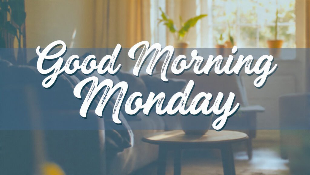 Good Morning Images for Monday and Tuesday Wishes
