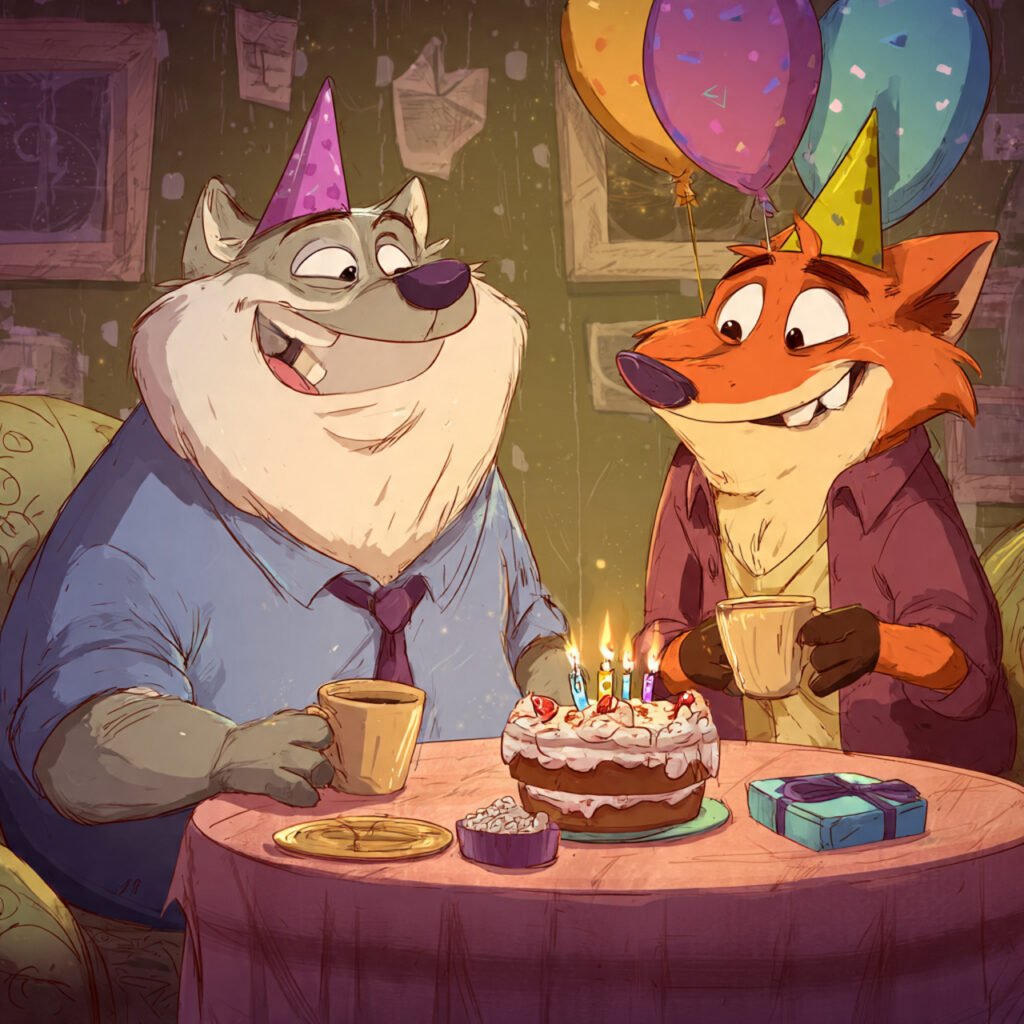 Belated birthday celebration images for friend