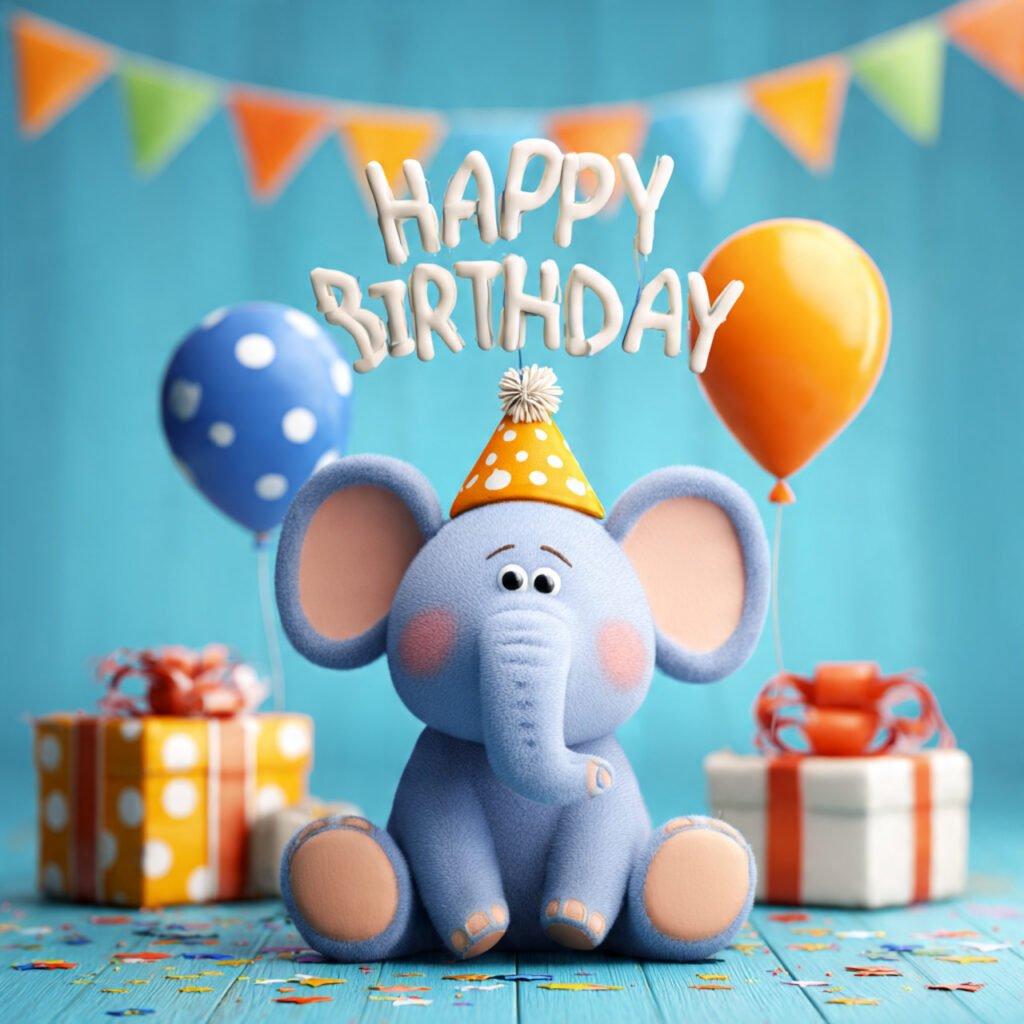 Funny happy birthday images for kids