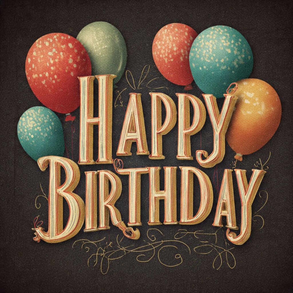 Stylish happy birthday images for men