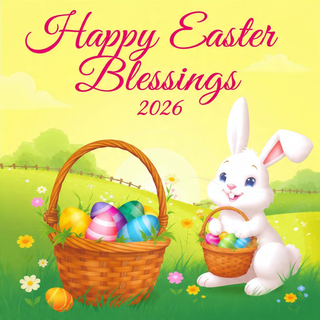 Holy Easter 2026 Blessings Photo Set