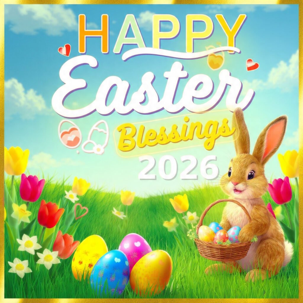 Happy Easter 2026 Graceful Blessing Pics