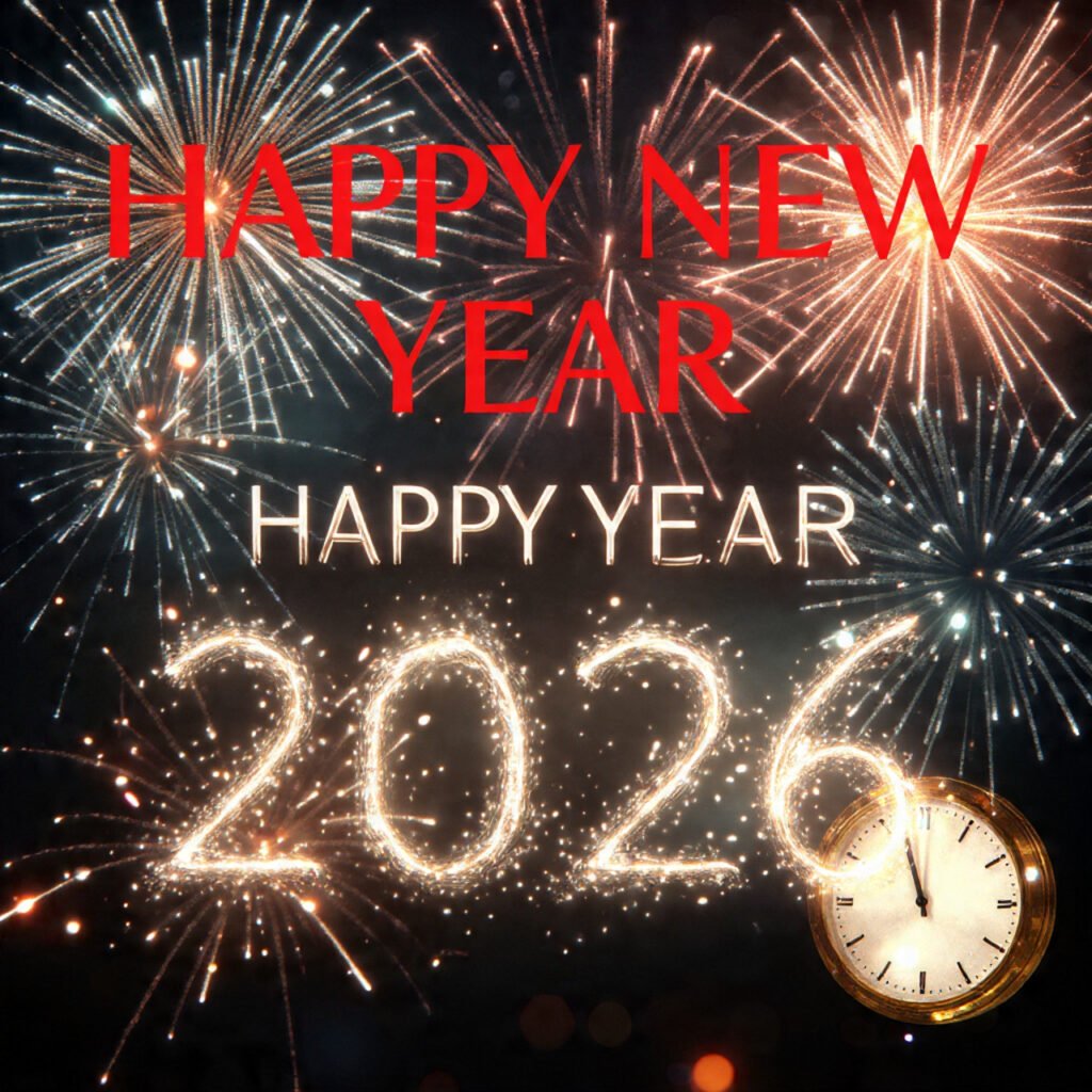 New Year 2026 pictures featuring motivational sayings