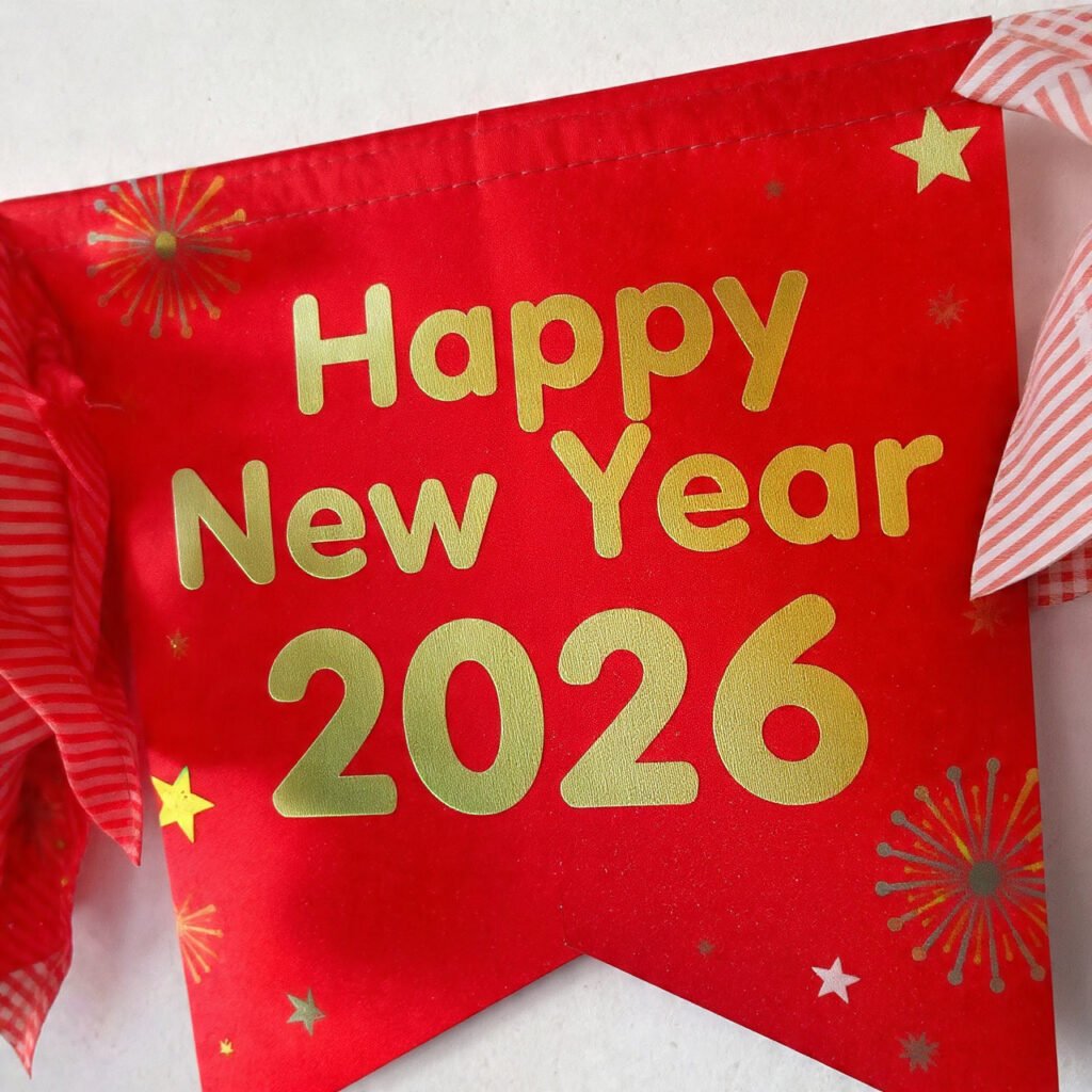 Bright and festive New Year 2026 pictures